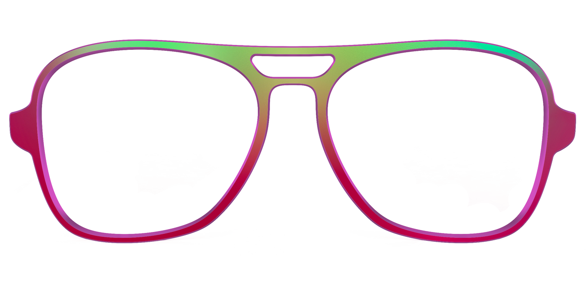 The Guava Ombre - Front Top Image - Pair Eyewear