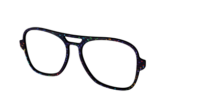 The Holographic Dots - Angle Top Thumbnail - Pair Eyewear