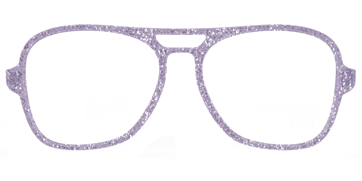 The Lavender Sparkle - Front Top Image - Pair Eyewear