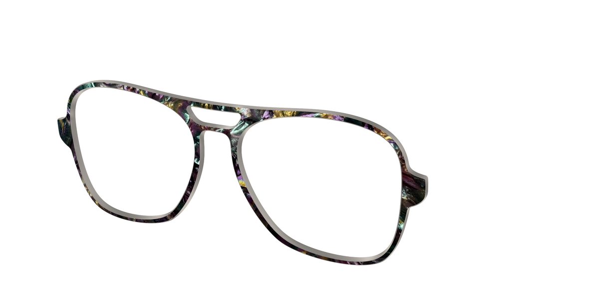 The Nightfall Pearl Marble - Angle Top Image - Pair Eyewear