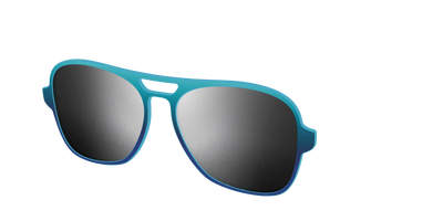 The Polarized Ocean Blue Sun Top - Angle Top Thumbnail - Pair Eyewear