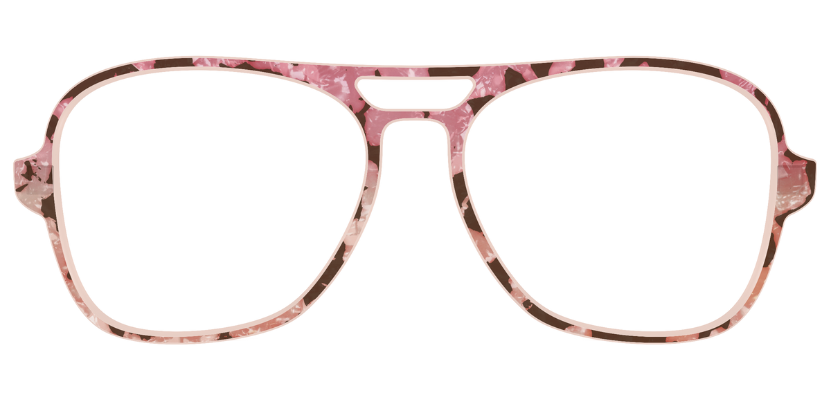 The Pale Peach Pearl Tortoise - Front Top Image - Pair Eyewear