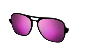 The Polarized Pink Reflective Sun Top - Angle Top Thumbnail - Pair Eyewear