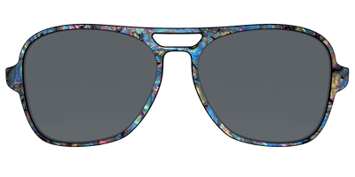 The Polarized Midnight Abalone Sun Top - Front Top Thumbnail - Pair Eyewear