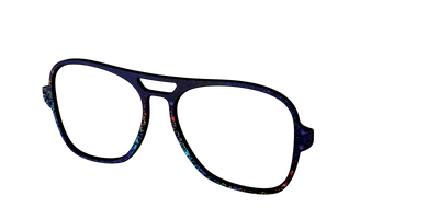 The Rainbow Disco - Angle Top Thumbnail - Pair Eyewear