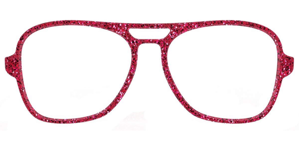 The Ruby Sparkle - Front Top Image - Pair Eyewear