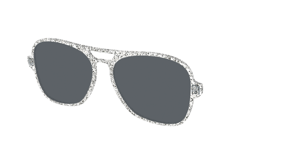 The Polarized Silver Sparkle Sun Top - Angle Top Image - Pair Eyewear