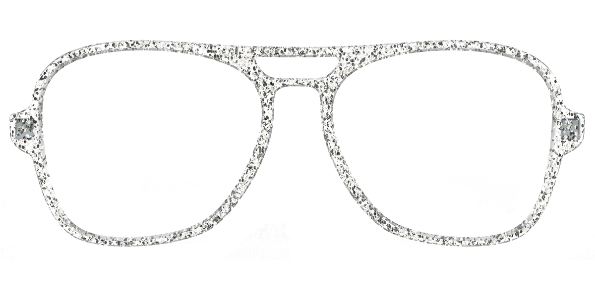 The Silver Sparkle - Front Top Image - Pair Eyewear