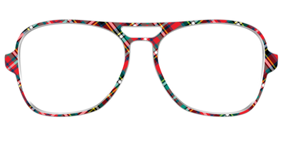 The Winter Plaid - Front Top Thumbnail - Pair Eyewear