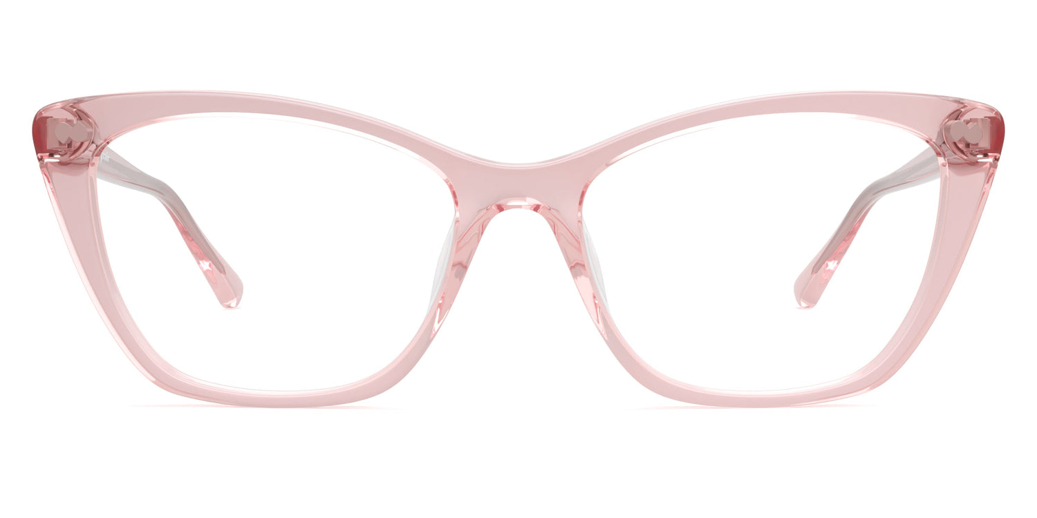 The Wanda - Pink Clear - Carousel1 - Pair Eyewear