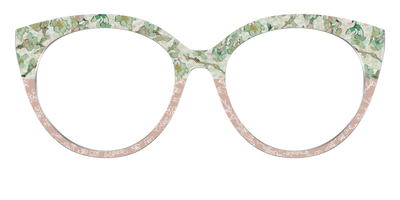 The Almond Blossom Split - Front Top Thumbnail - Pair Eyewear
