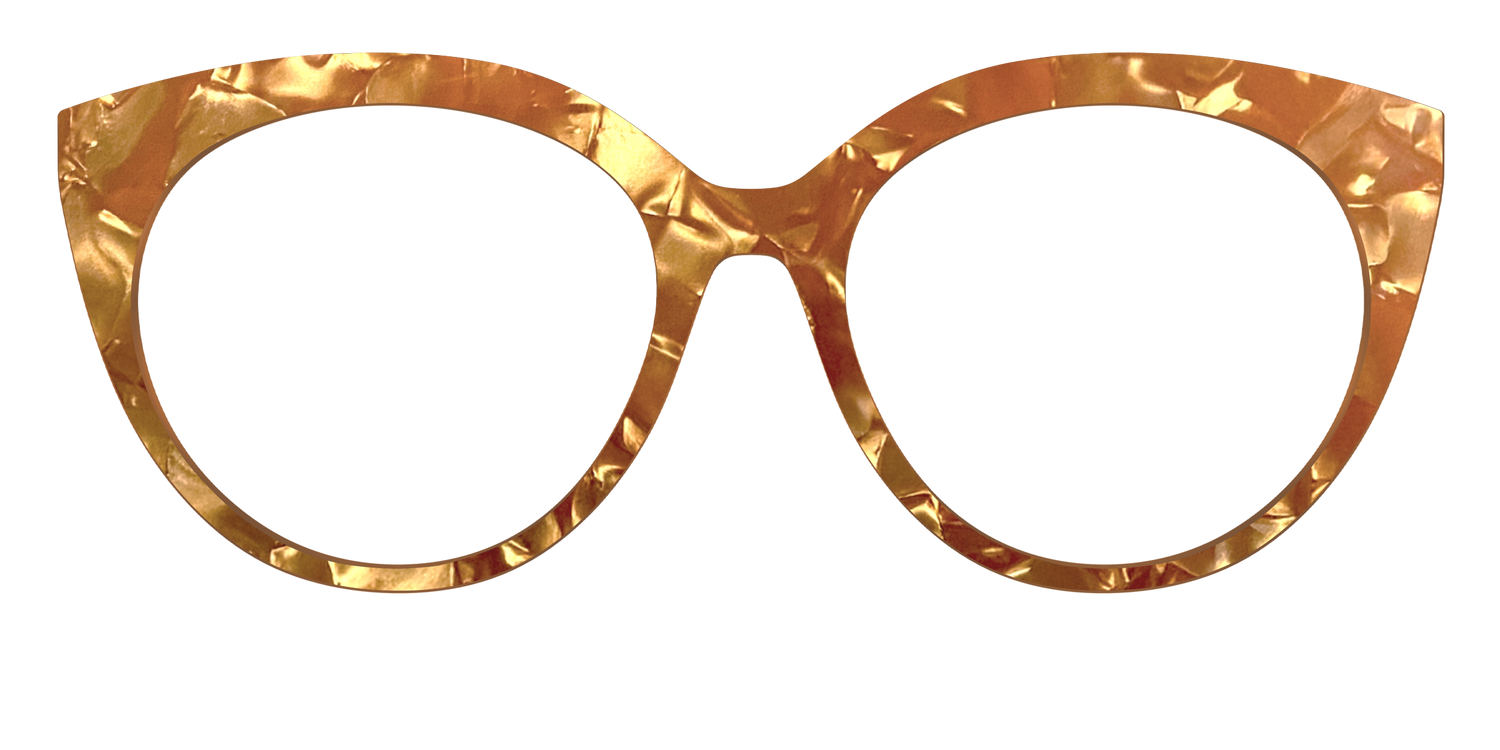 The Amber Pearl Marble - Front Top Image - Pair Eyewear