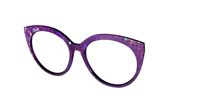The Berry Jam Hexagons - Angle Top Thumbnail - Pair Eyewear
