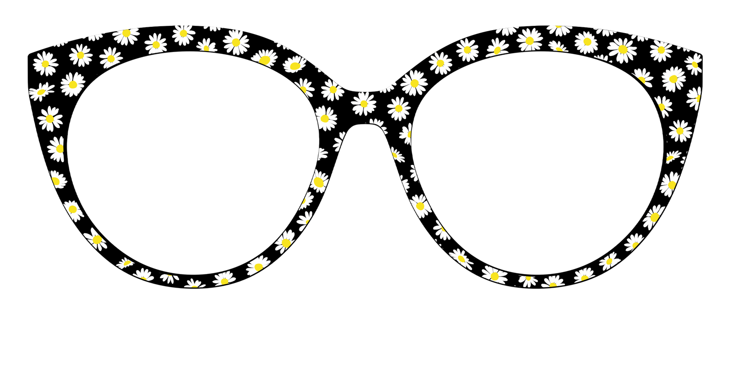 The Black Daisy - Front Top Image - Pair Eyewear