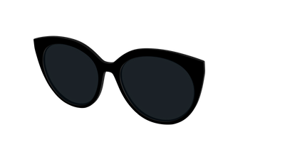 The Non-Polarized Black Sun Top - Angle Top Thumbnail - Pair Eyewear