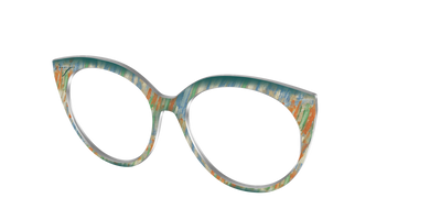 The Brush Strokes - Angle Top Thumbnail - Pair Eyewear