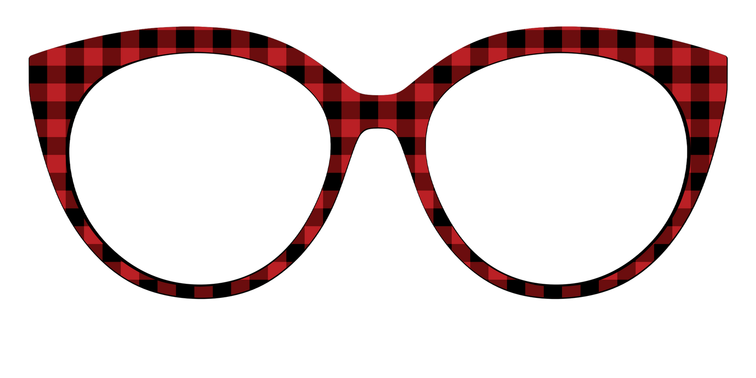 The Buffalo Plaid - Front Top Image - Pair Eyewear