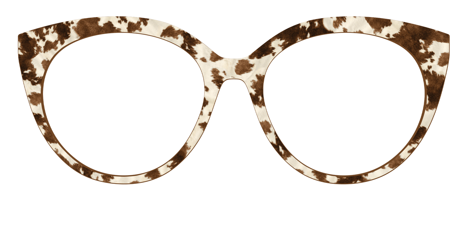 The Cowhide - Front Top Image - Pair Eyewear