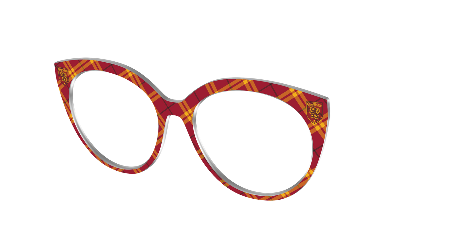 The Gryffindor™ Plaid - Angle Top Image - Pair Eyewear