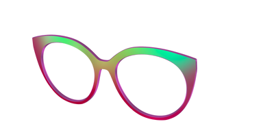 The Guava Ombre - Angle Top Thumbnail - Pair Eyewear