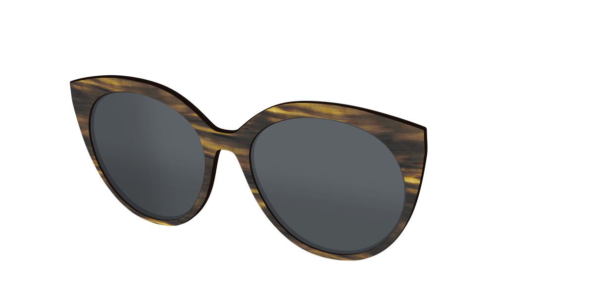 The Polarized Horn Sun Top - Angle Top Image - Pair Eyewear