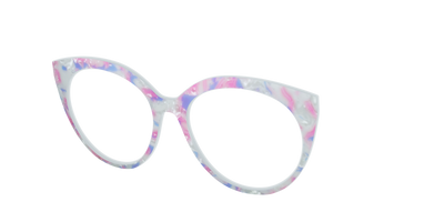 The Hydrangea Pearl Tortoise - Angle Top Thumbnail - Pair Eyewear