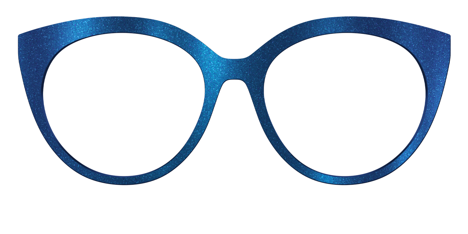 The Indigo Shimmer - Front Top Image - Pair Eyewear