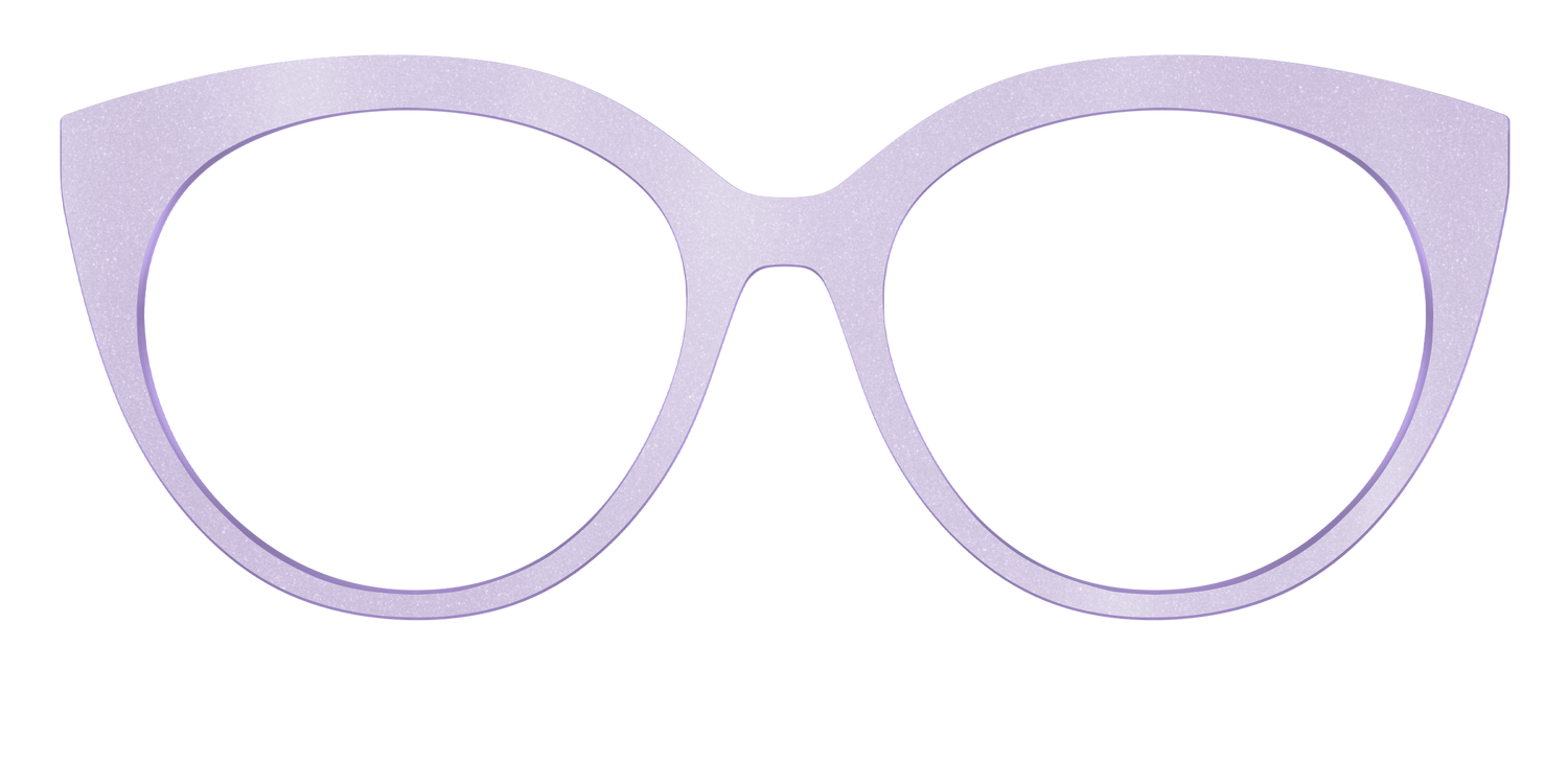 The Lavender Shimmer - Front Top Image - Pair Eyewear