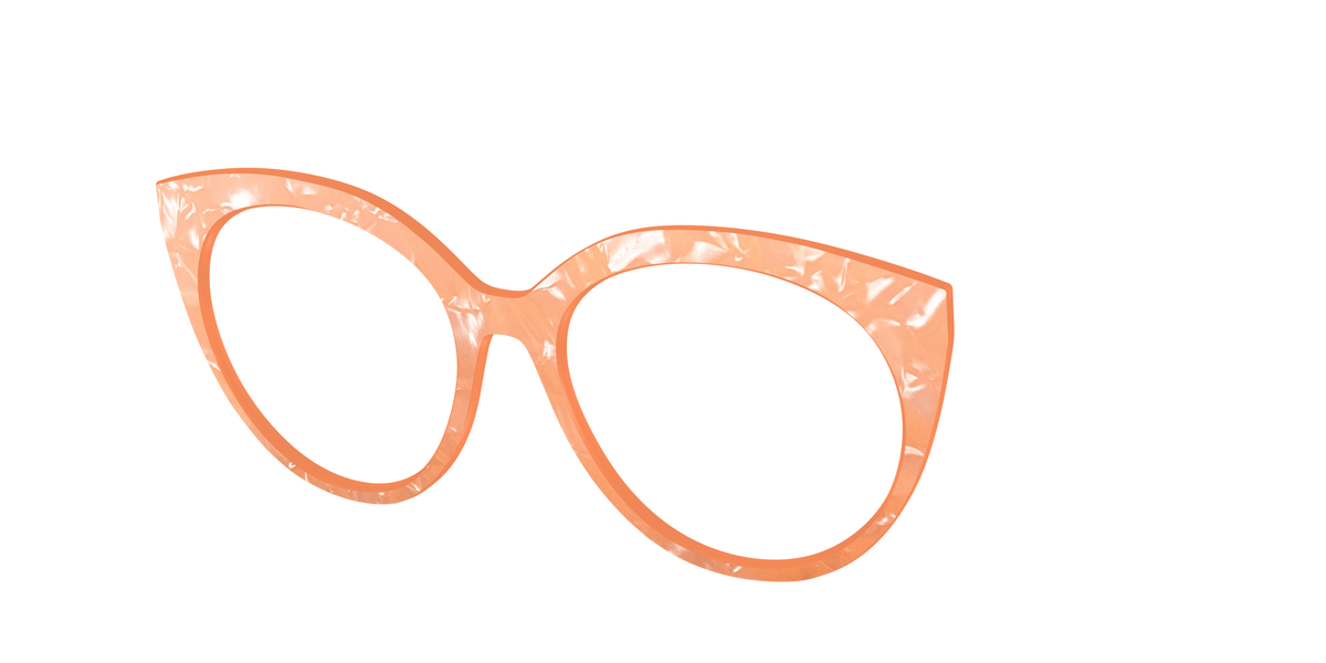 The Morganite Pearl Marble - Angle Top Image - Pair Eyewear