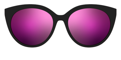 The Polarized Pink Reflective Sun Top - Front Top Thumbnail - Pair Eyewear