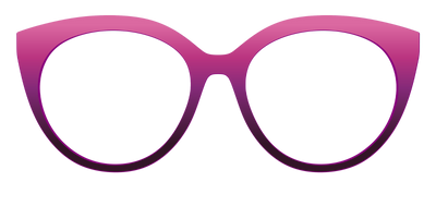 The Pink to Plum Gradient - Front Top Thumbnail - Pair Eyewear
