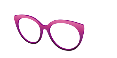 The Pink to Plum Gradient - Angle Top Thumbnail - Pair Eyewear