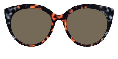 The Polarized Gray & Amber Tortoise Sun Top - Front Top Thumbnail - Pair Eyewear