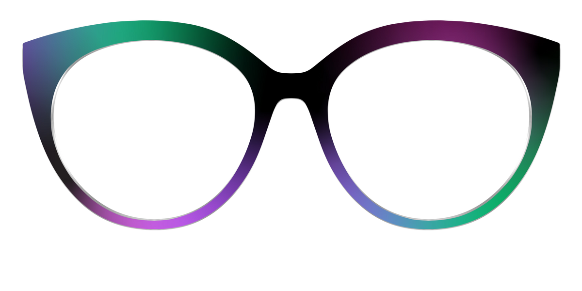 The Potion Gradient - Front Top Image - Pair Eyewear