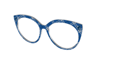 The Ravenclaw™ Plaid - Angle Top Thumbnail - Pair Eyewear