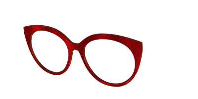 The Red Shimmer - Angle Top Thumbnail - Pair Eyewear
