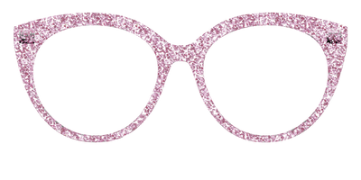 The Rose Gold Sparkle - Front Top Thumbnail - Pair Eyewear
