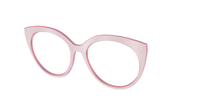 The Rose Shimmer - Angle Top Thumbnail - Pair Eyewear