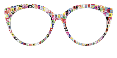 The Secret Message - Front Top Thumbnail - Pair Eyewear