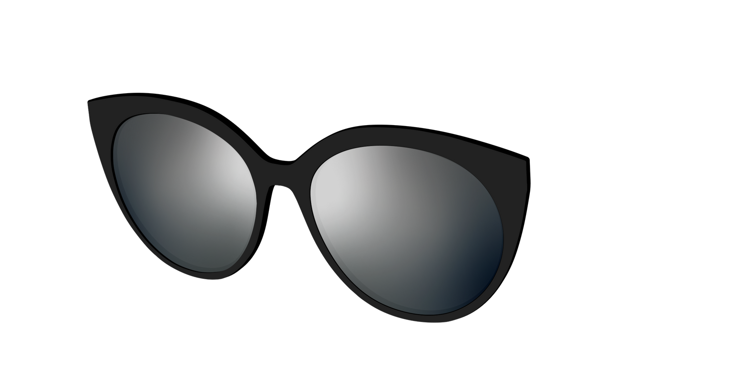 The Polarized Silver Reflective Sun Top - Angle Top Image - Pair Eyewear