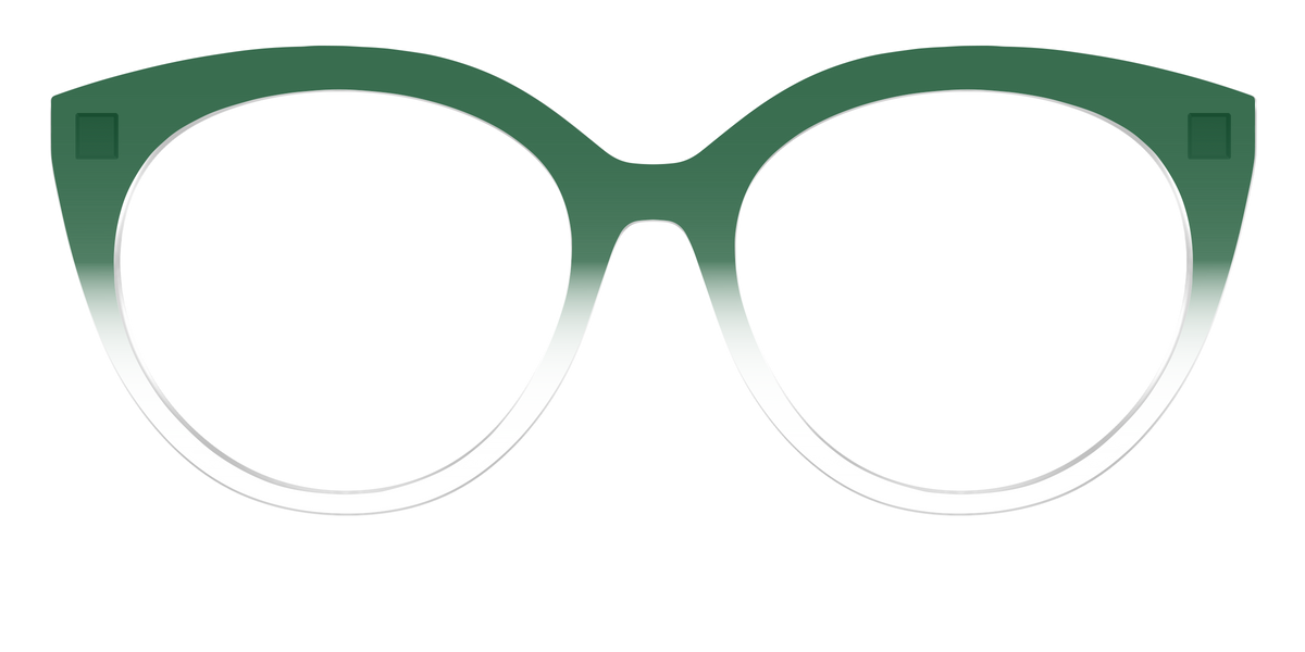 The Spruce Gradient Crystal - Front Top Image - Pair Eyewear