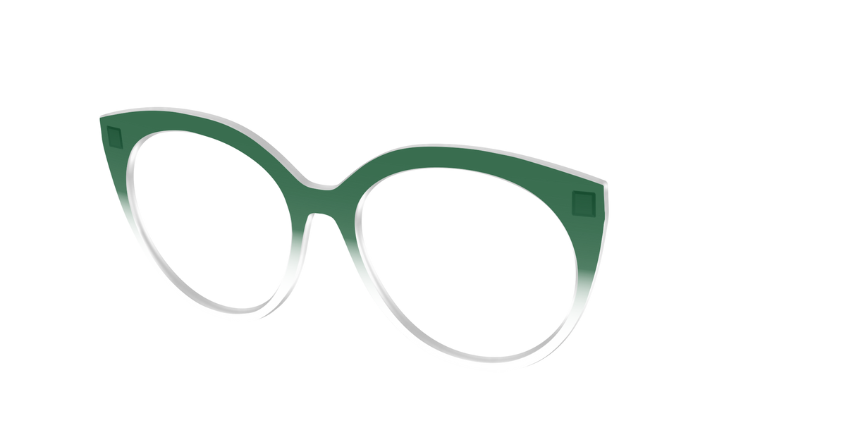 The Spruce Gradient Crystal - Angle Top Image - Pair Eyewear