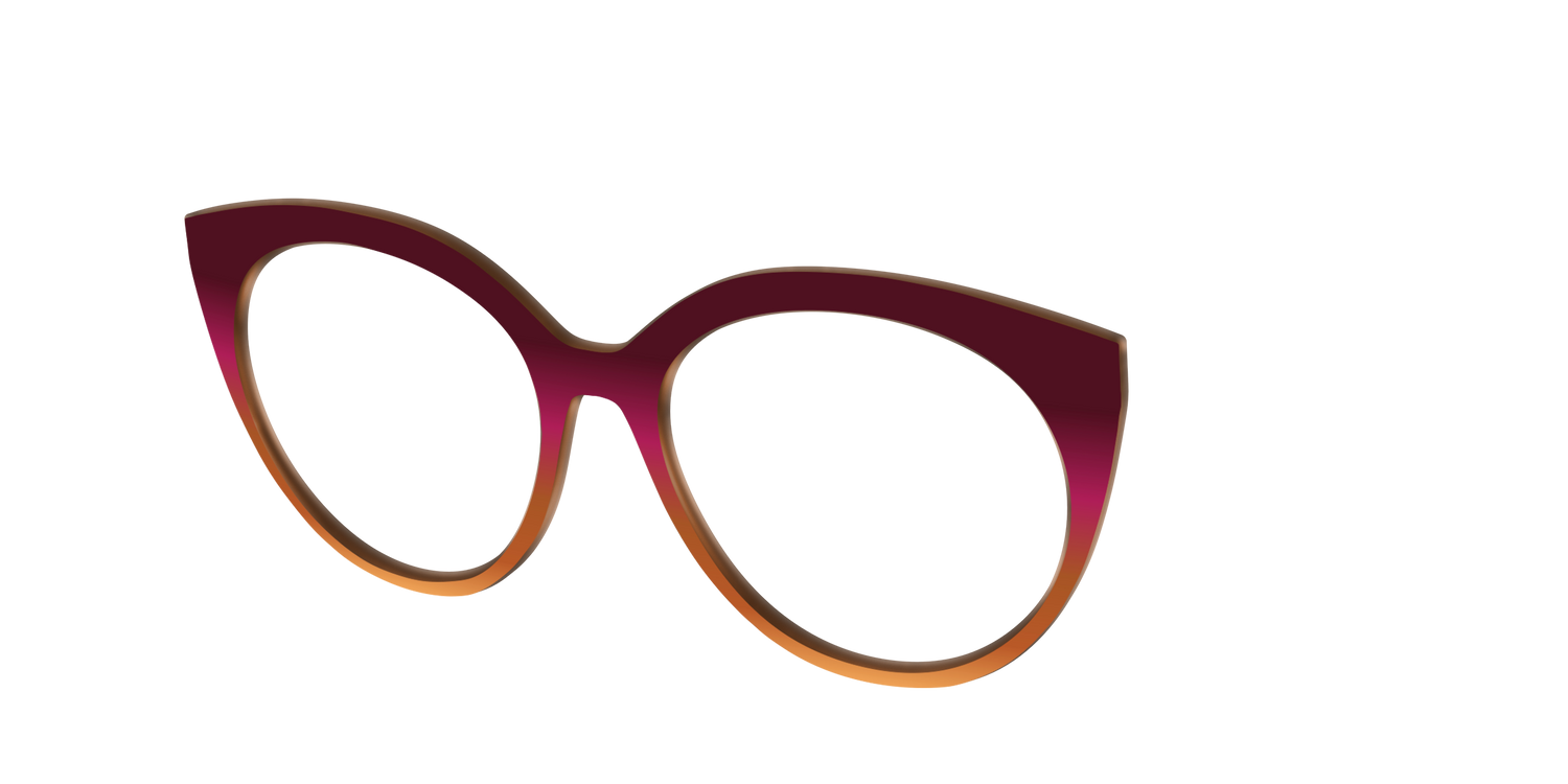 The Umber to Ochre Gradient - Angle Top Image - Pair Eyewear