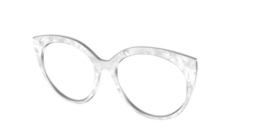 The White Pearlescent - Angle Top Thumbnail - Pair Eyewear