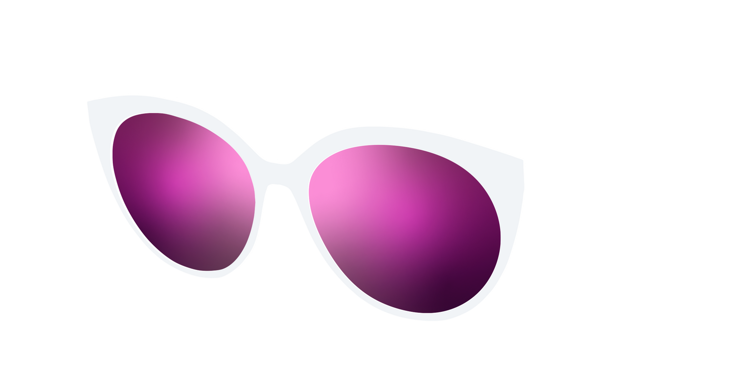 The Polarized White Sun Top - Angle Top Image - Pair Eyewear
