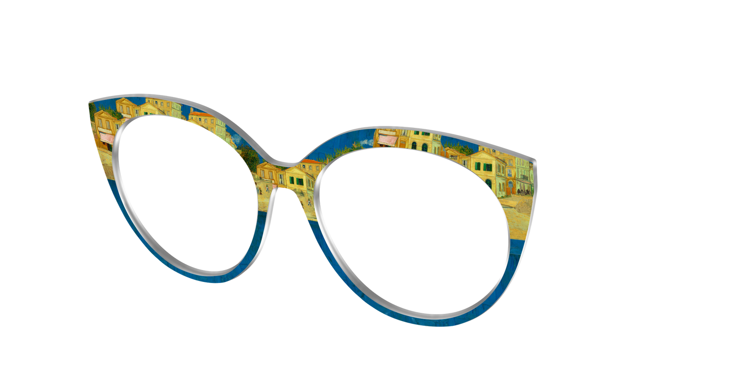 The Yellow House - Angle Top Image - Pair Eyewear