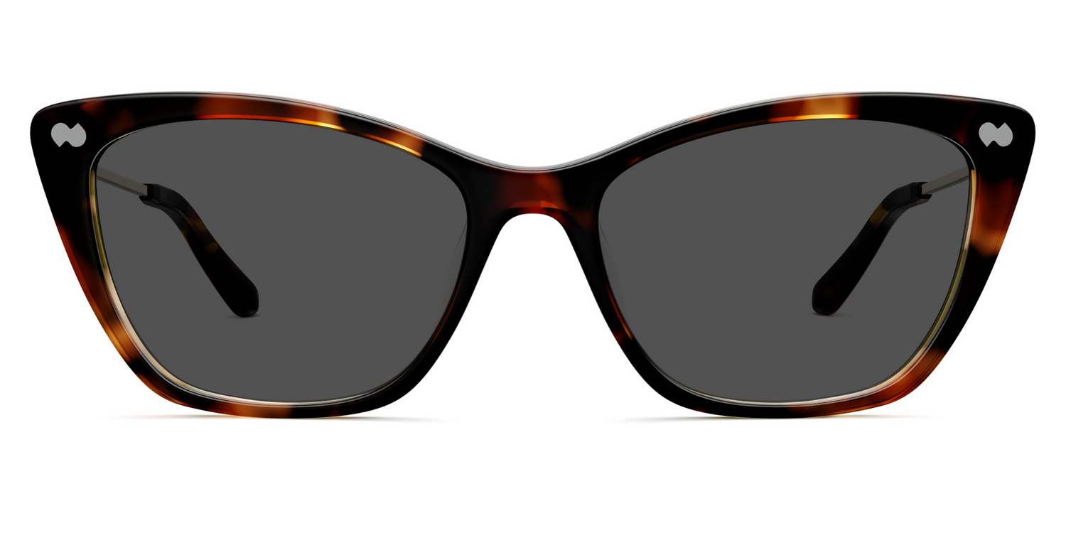 The Wanda - Tortoise Acetate Gold Metal Sun - Carousel3 - Pair Eyewear