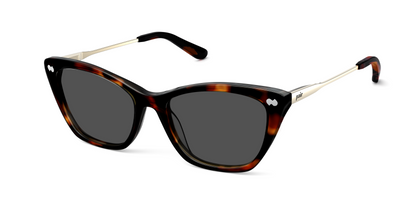 The Wanda - Tortoise Acetate Gold Metal Sun - Thumbnail1 - Pair Eyewear