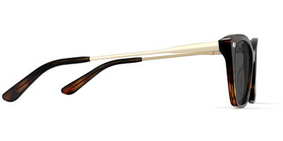 The Wanda - Tortoise Acetate Gold Metal Sun - Thumbnail5 - Pair Eyewear