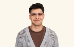 The Casper - Pink Clear - LifeStyle Thumbnail1 - Pair Eyewear